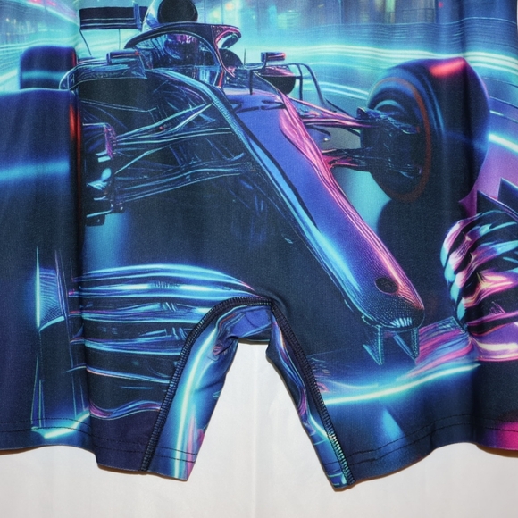 KRUSH Formula 1 Blue & Pink Boxer Briefs. Large. NWT. - Picture 8 of 9